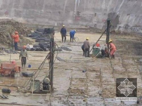 惠城我公司承建北京房山区水池地基注浆加固工程